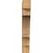 Ekena Millwork Balboa Block Rough Sawn Bracket, Western Red Cedar, 6"W x 32"D x 40"H BKT06X32X40BOA05RWR - alternate 3